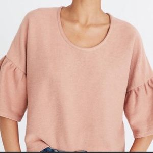 Madewell textured blouse